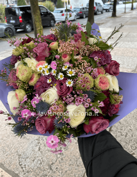 Violet bouquet